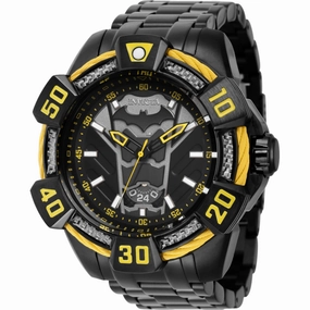 Invicta Men's Watch - DC Comics Batman Chrono Grey and Black Dial Bracelet | 41384