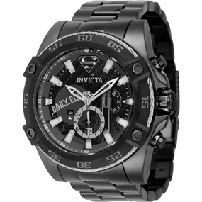 Invicta Men's Watch - DC Comics Superman Chronograph Rotating Bezel Bracelet | 41240