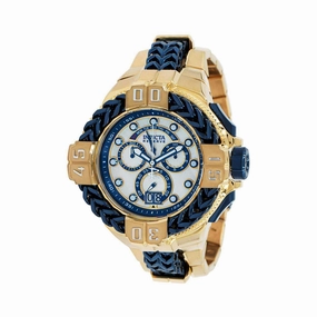 Invicta Men's Watch - Gladiator Spartacus Dark Blue, Yellow Gold Bracelet | 38714