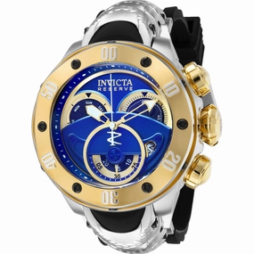 Invicta Men's Watch - Kraken Chronograph Gold and Blue Dial Strap Quartz | 36330