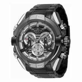 Invicta Men's Watch - Mammoth Chronograph Date Display Black and Grey Dial | 37528