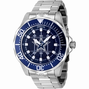 Invicta Men's Watch - NFL Dallas Cowboys Dial Rotating Bezel Steel Bracelet | 42123