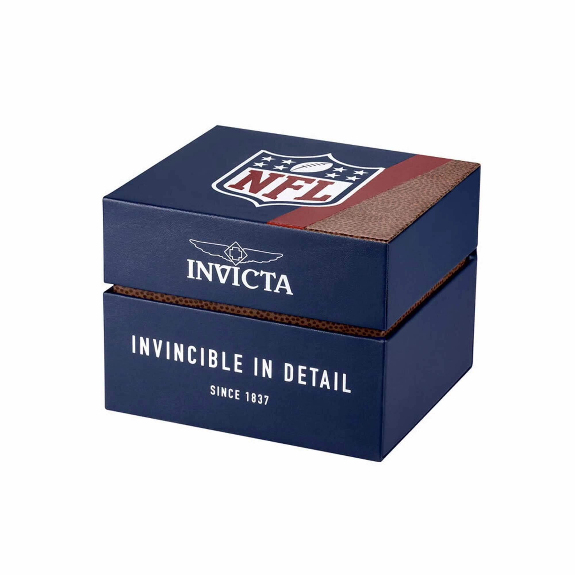 Invicta Men's Watch - NFL Kansas City Chiefs Chronograph Silver Steel Bracelet | 41797
