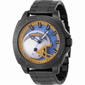 Invicta Men's Watch - NFL Los Angeles Chargers Yellow and Blue Dial Bracelet | 47890