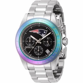 Invicta Men's Watch - NFL New England Patriots Chronograph Steel Bracelet | 44989