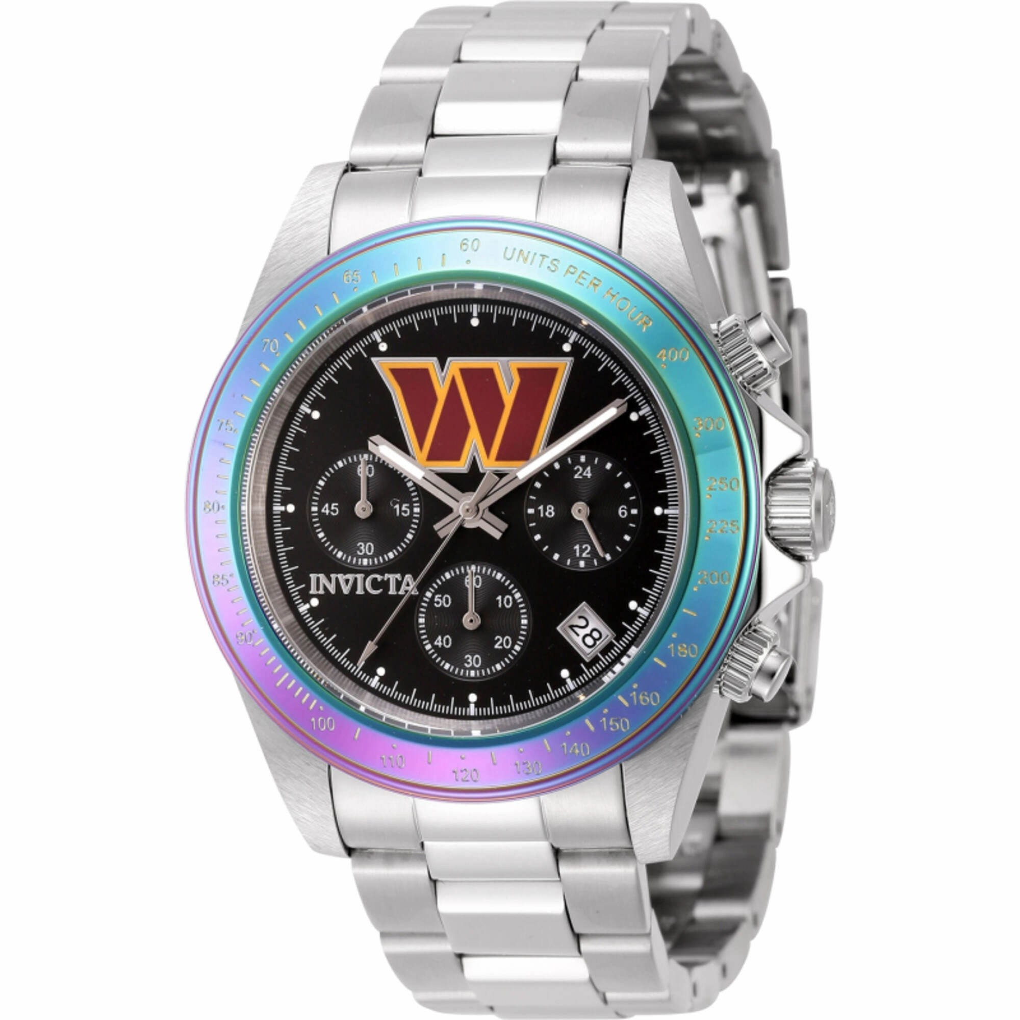 Invicta Men's Watch - NFL Washington Commanders Chronograph Black Dial Dive | 44985