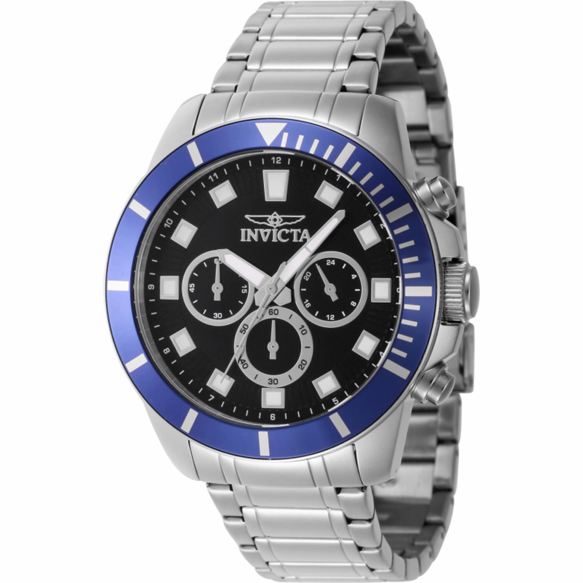 Invicta Men's Watch - Pro Diver Quartz Chronograph Stainless Steel Bracelet | 46040