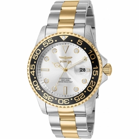 Invicta Men's Watch - Pro Diver Silver Tone Dial Stainless Steel Bracelet | 36550