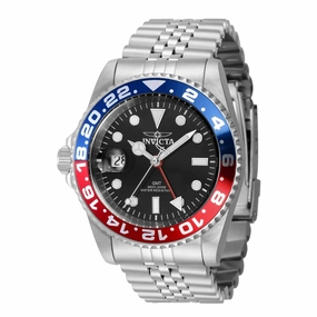 Invicta Men's Watch - Pro Diver Swiss Quartz Date Black Dial Rotating Bezel | 43968