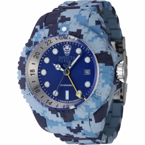 Invicta Men's Watch - Reserve Blue Dial Aqua Plated Steel Bracelet Quartz | 45940