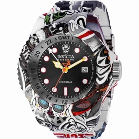 Invicta Men's Watch - Reserve Hydromax Black Dial Stainless Steel Bracelet | 36758