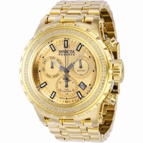 Invicta Men's Watch - Reserve Specialty Subaqua Chrono Gold Tone Dial Diamond | 37325