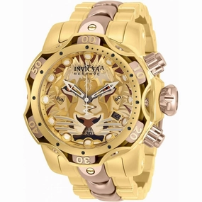 Invicta Men's Watch - Reserve Venom Gen III TT Yellow Gold and Bronze Bracelet | 31778