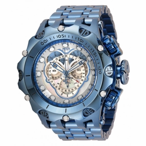 Invicta Men's Watch - Reserve Venom Viper Chronograph Light Blue Bracelet | 35189