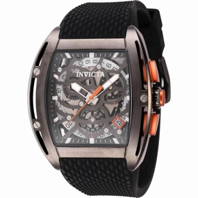 Invicta Men's Watch - S1 Rally Quartz Chrono Black Silicone Rubber Strap | 45184