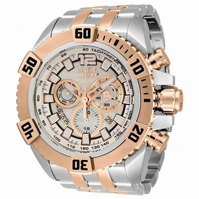Invicta Men's Watch - Shaq MOP Dial TT Rose Gold and Silver Tone Bracelet | 33769