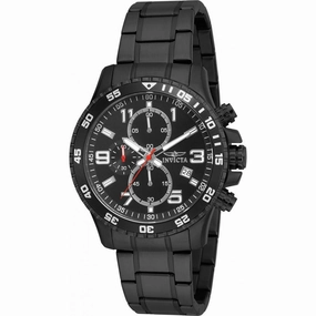 Invicta Men's Watch - Specialty Quartz Chronograph Black Dial Steel Bracelet | 16933