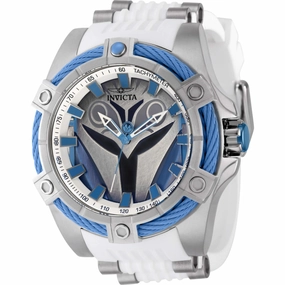 Invicta Men's Watch - Star Wars Bo Katan Unidirectional Rotating Bezel Strap | 41318