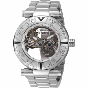 Invicta Men's Watch - Subaqua Automatic Ghost Bridge Dial Silver Bracelet | 45891