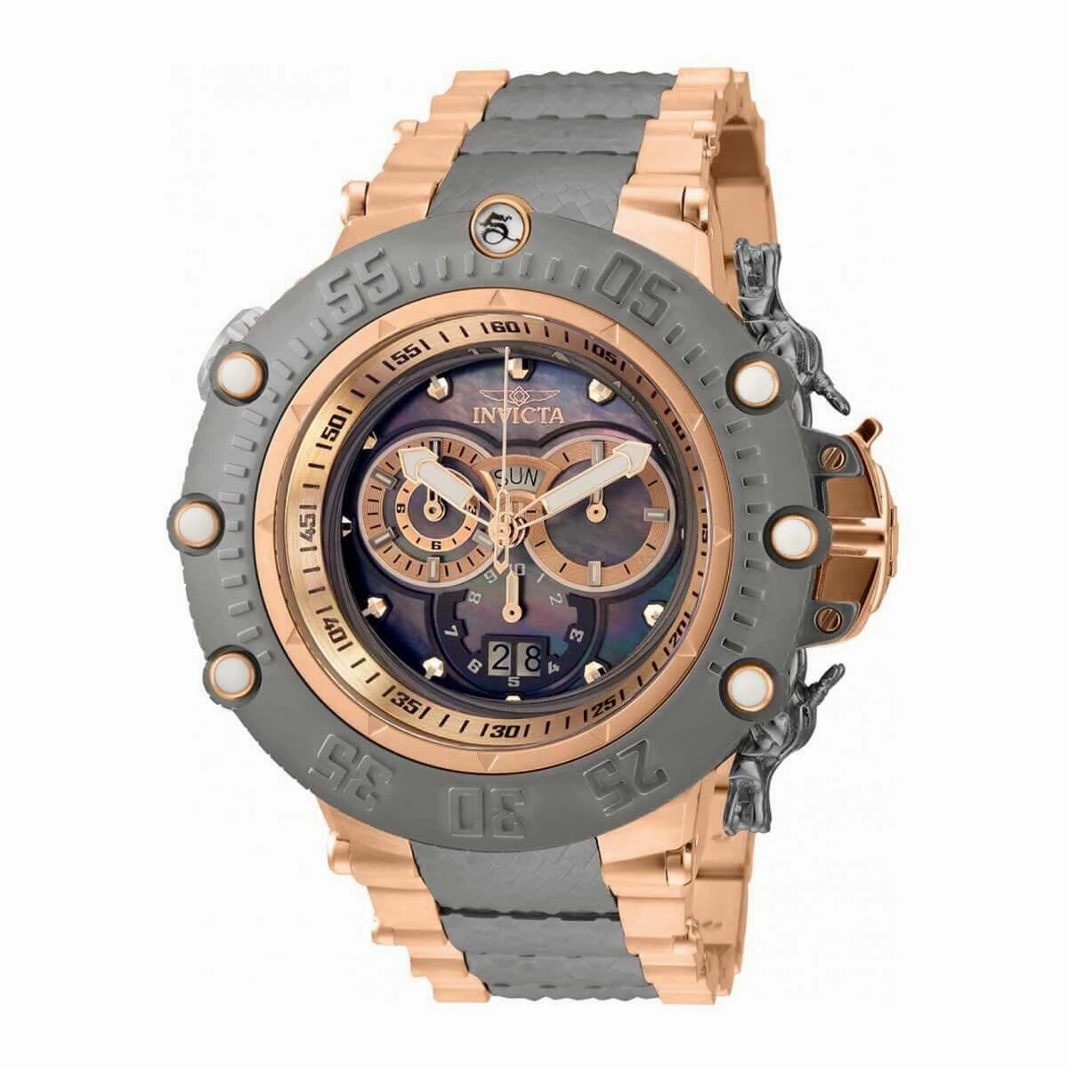 Invicta Men's Watch - Subaqua Noma VII Gunmetal Shutter Cover Dial Bracelet | 32951
