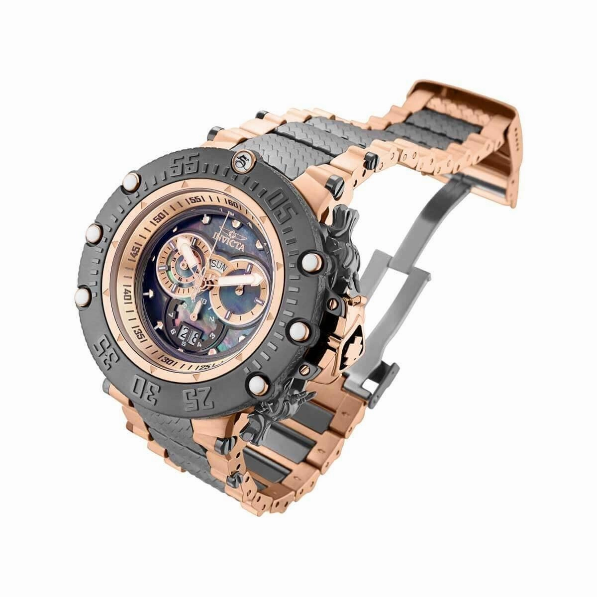 Invicta Men's Watch - Subaqua Noma VII Gunmetal Shutter Cover Dial Bracelet | 32951