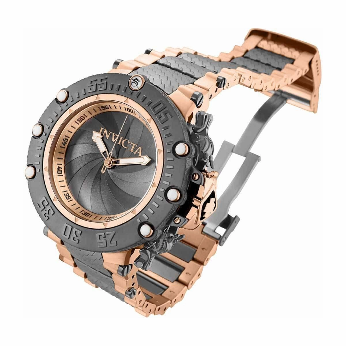 Invicta Men's Watch - Subaqua Noma VII Gunmetal Shutter Cover Dial Bracelet | 32951