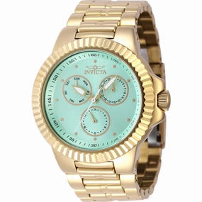 Invicta Men's Watch - Subaqua Turquoise Dial Yellow Gold Bracelet Quartz | 46598