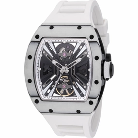Invicta Men's Watch S1 Rally Automatic White Silicone Strap Chronograph 49028