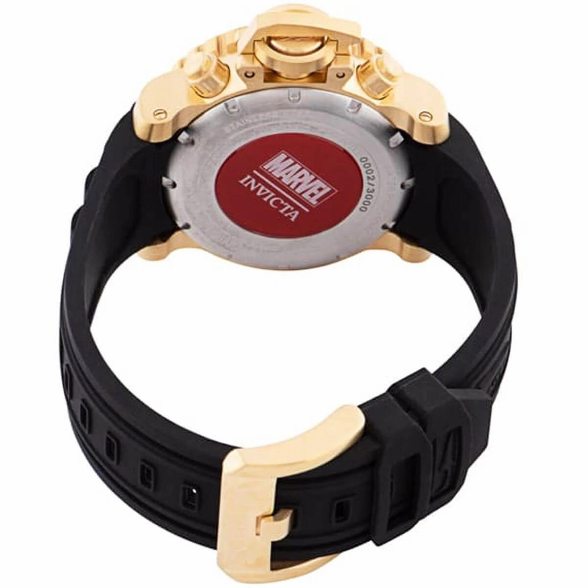 Invicta Women's Quartz Watch - Marvel Black Panther Black Silicone Strap | 34904
