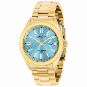 Invicta Women's Quartz Watch - Pro Diver Zager Exclusive Light Blue Dial | 38483