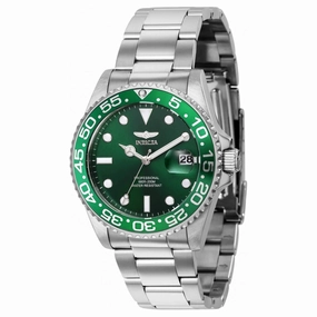 Invicta Women's Watch - Pro Diver Quartz Green Rotating Bezel Bracelet | 36531