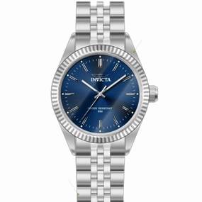 Invicta Women's Watch - Specialty Quartz Blue Dial Stainless Steel Bracelet | 49312