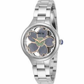 Invicta Women's Watch - Wildflower Quartz MOP Dial Stainless Steel Bracelet | 32085