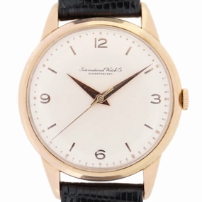 IWC 18k Gold, Calibre 89, 1961