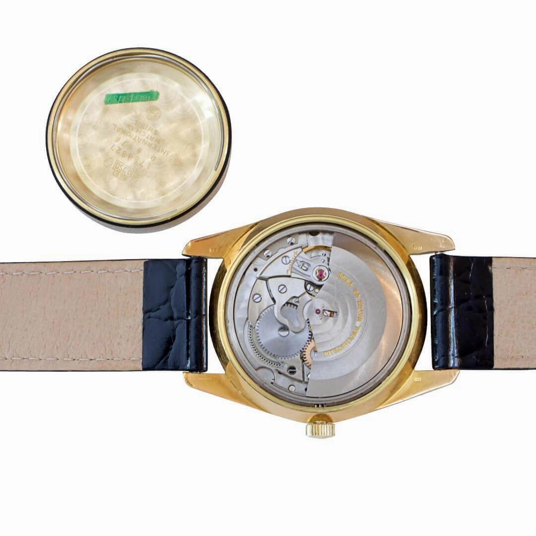 IWC 8541B 18ct Gold Men's Vintage Automatic Watch