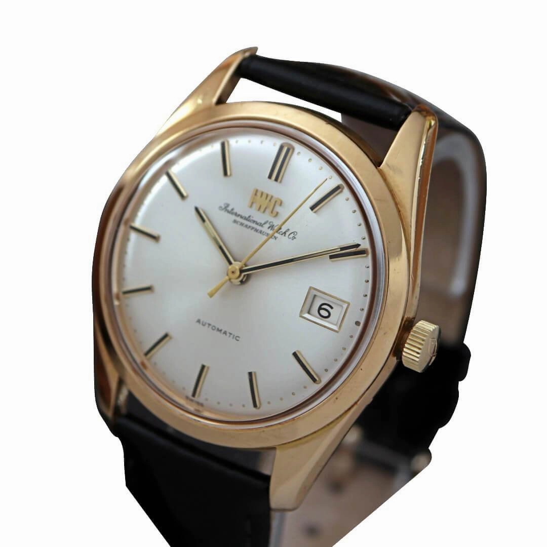 IWC 8541B 18ct Gold Men's Vintage Automatic Watch
