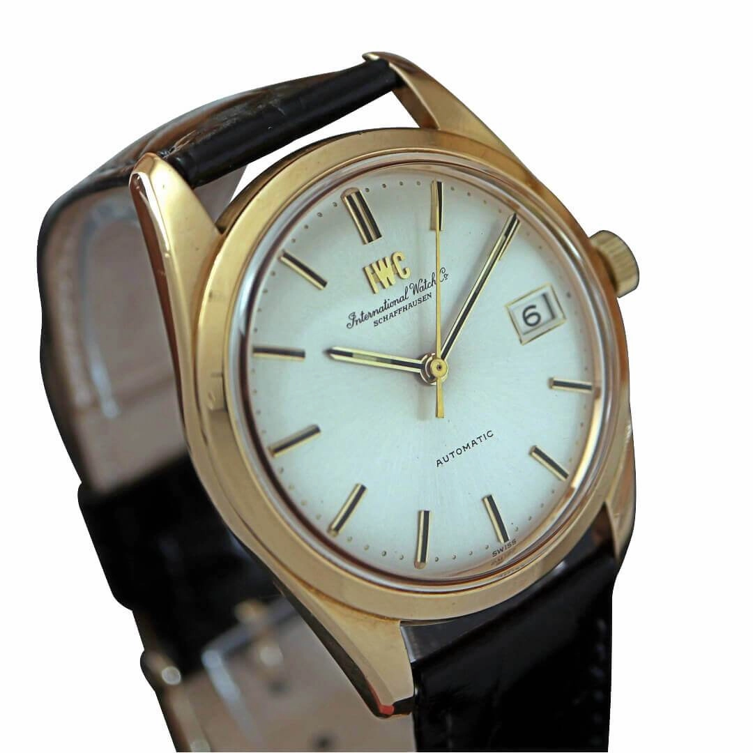 IWC 8541B 18ct Gold Men's Vintage Automatic Watch