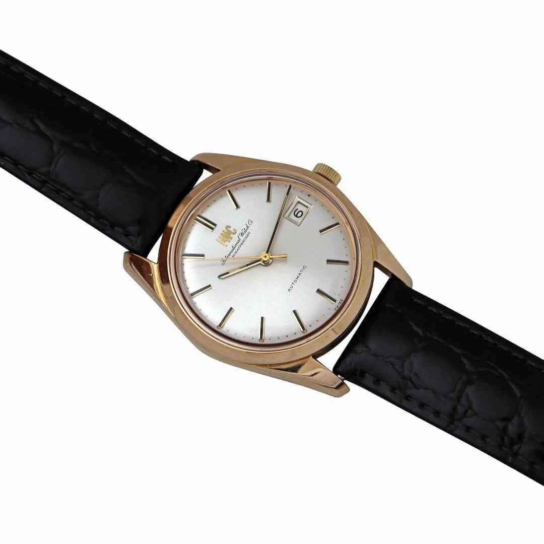 IWC 8541B 18ct Gold Men's Vintage Automatic Watch
