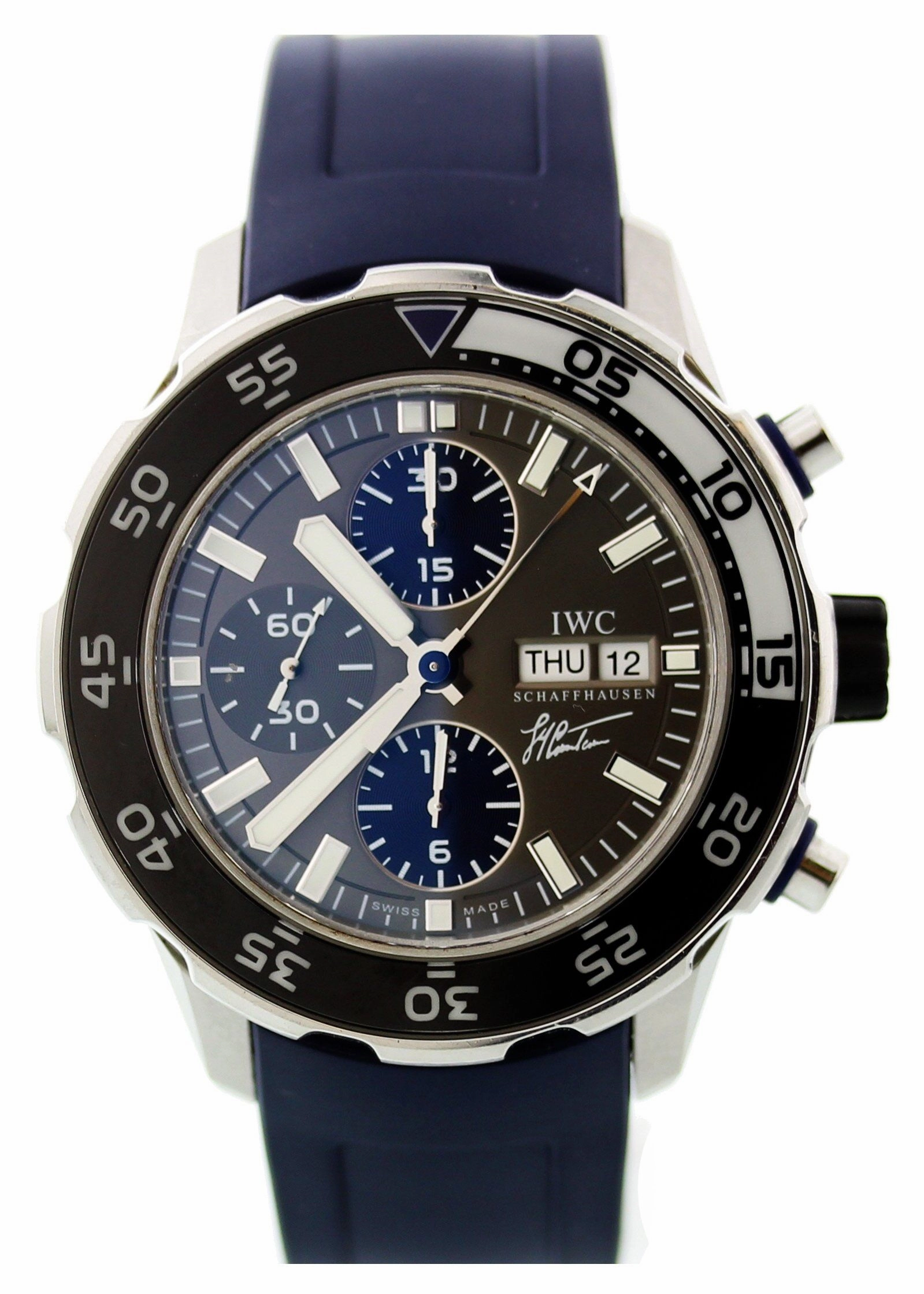IWC Aquatimer Jacques-Yves Cousteau IW376706 Box And Papers