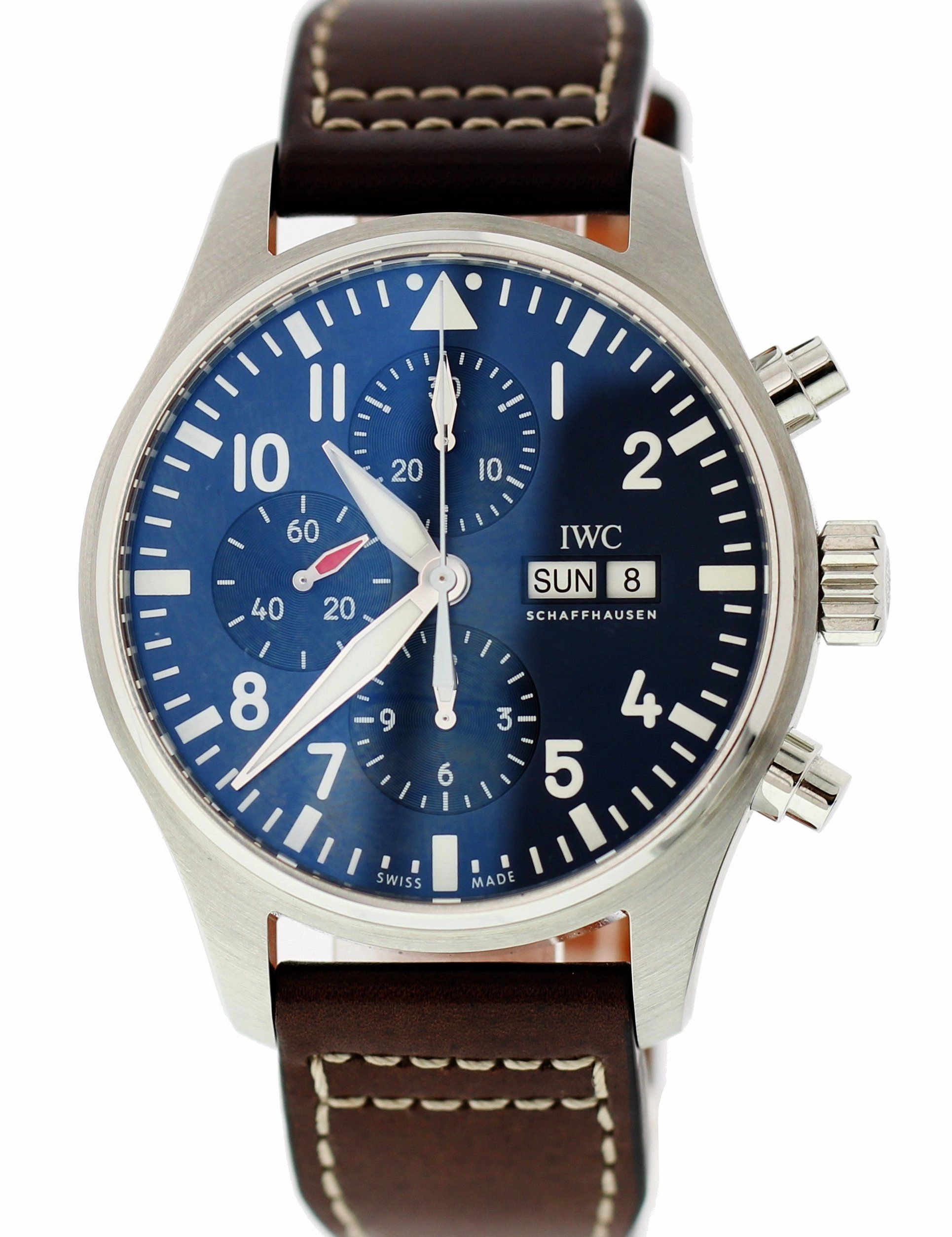 IWC Big Pilot Le Petit Prince Chronograph IW377714 Box And Papers