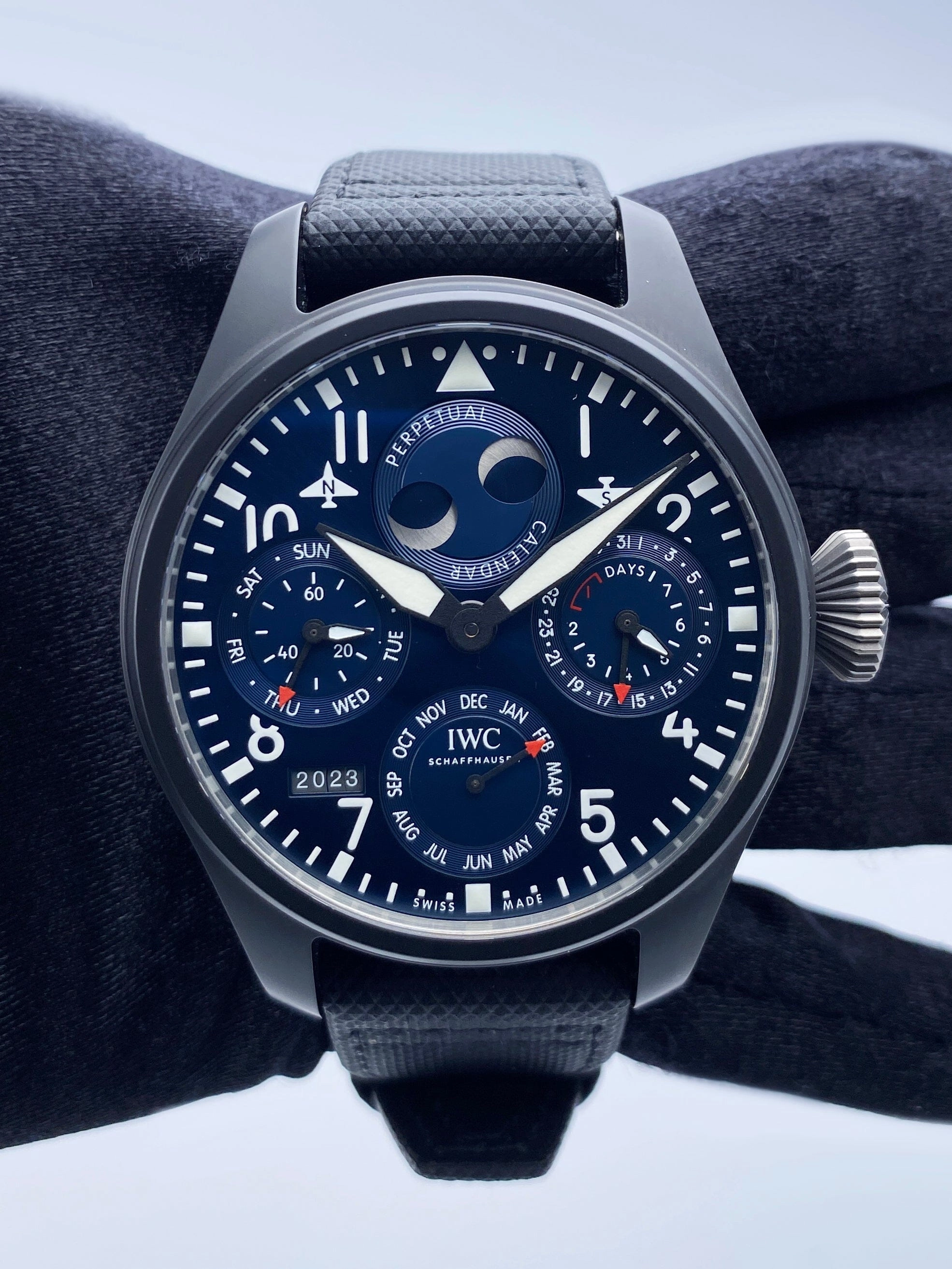 IWC Big Pilot's Perpetual Calendar Edition "Rodeo Drive" IW503001 Watch Box Papers