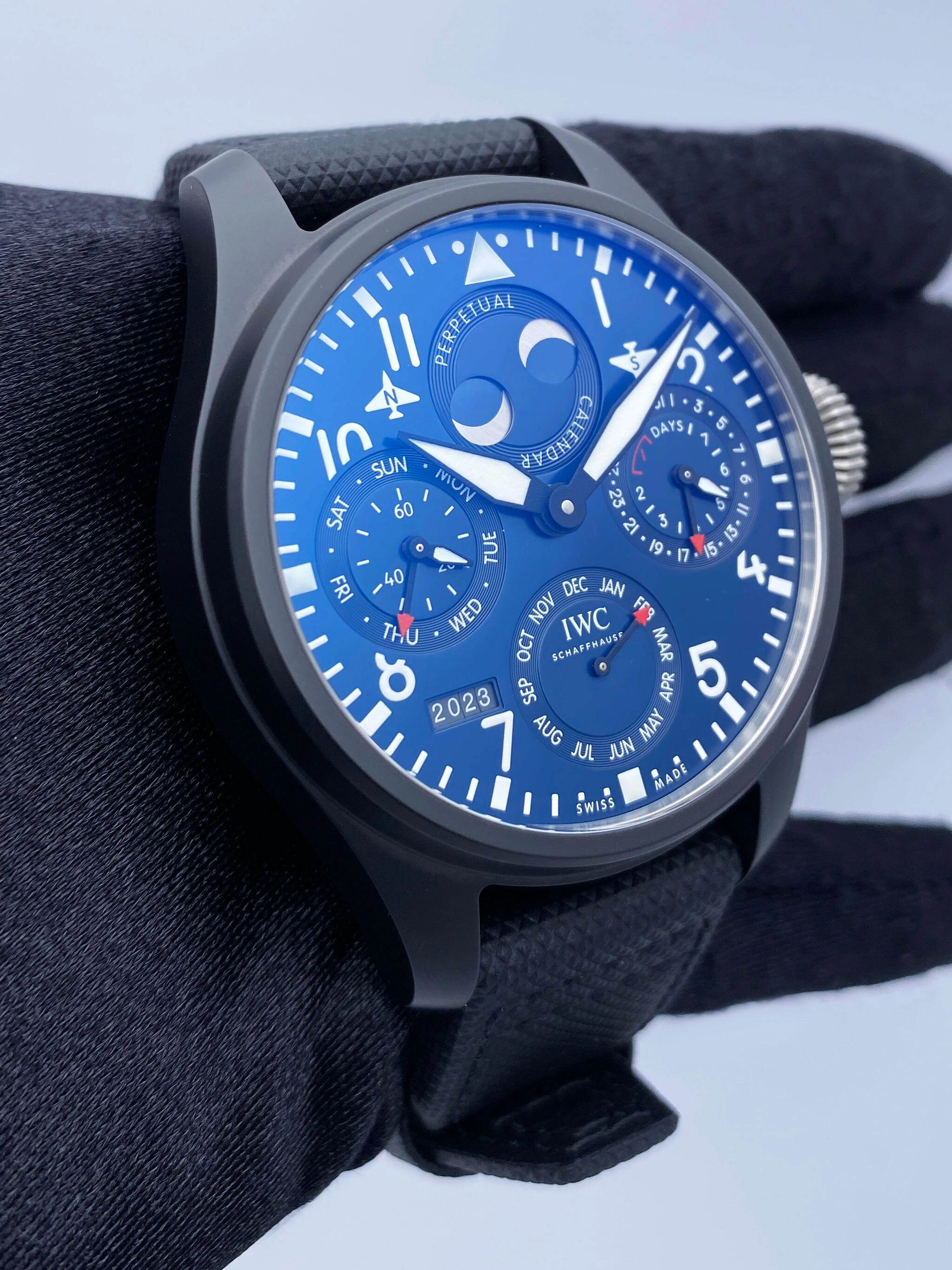 IWC Big Pilot's Perpetual Calendar Edition "Rodeo Drive" IW503001 Watch Box Papers