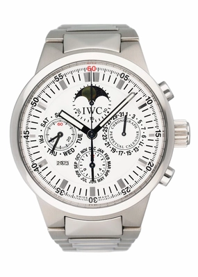 IWC GST Perpetual Calendar IW3756-19 White Dial Mens Watch With Box