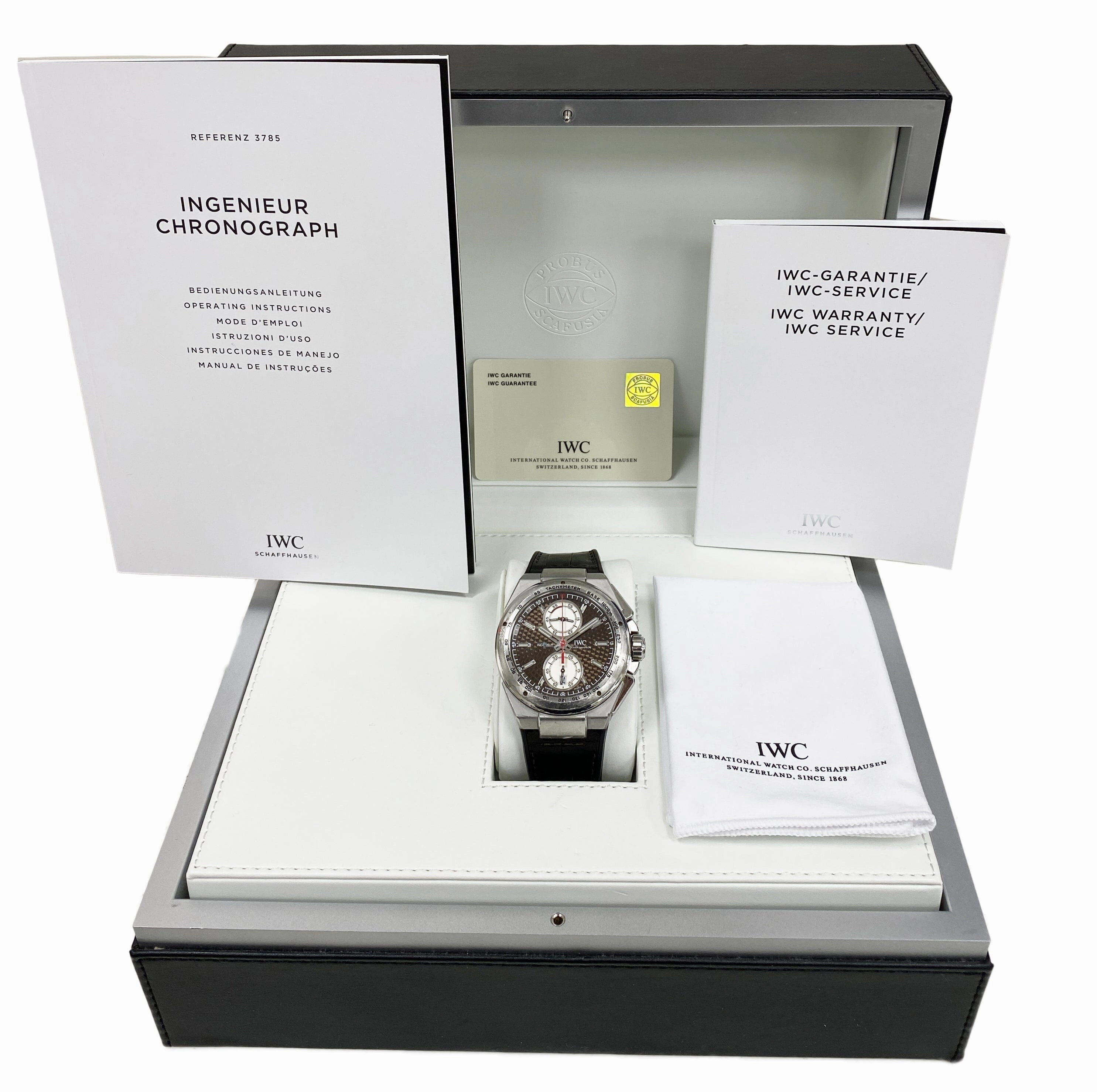 IWC Ingenieur Chronograph Silberpfeil IW378511 Mens Watch