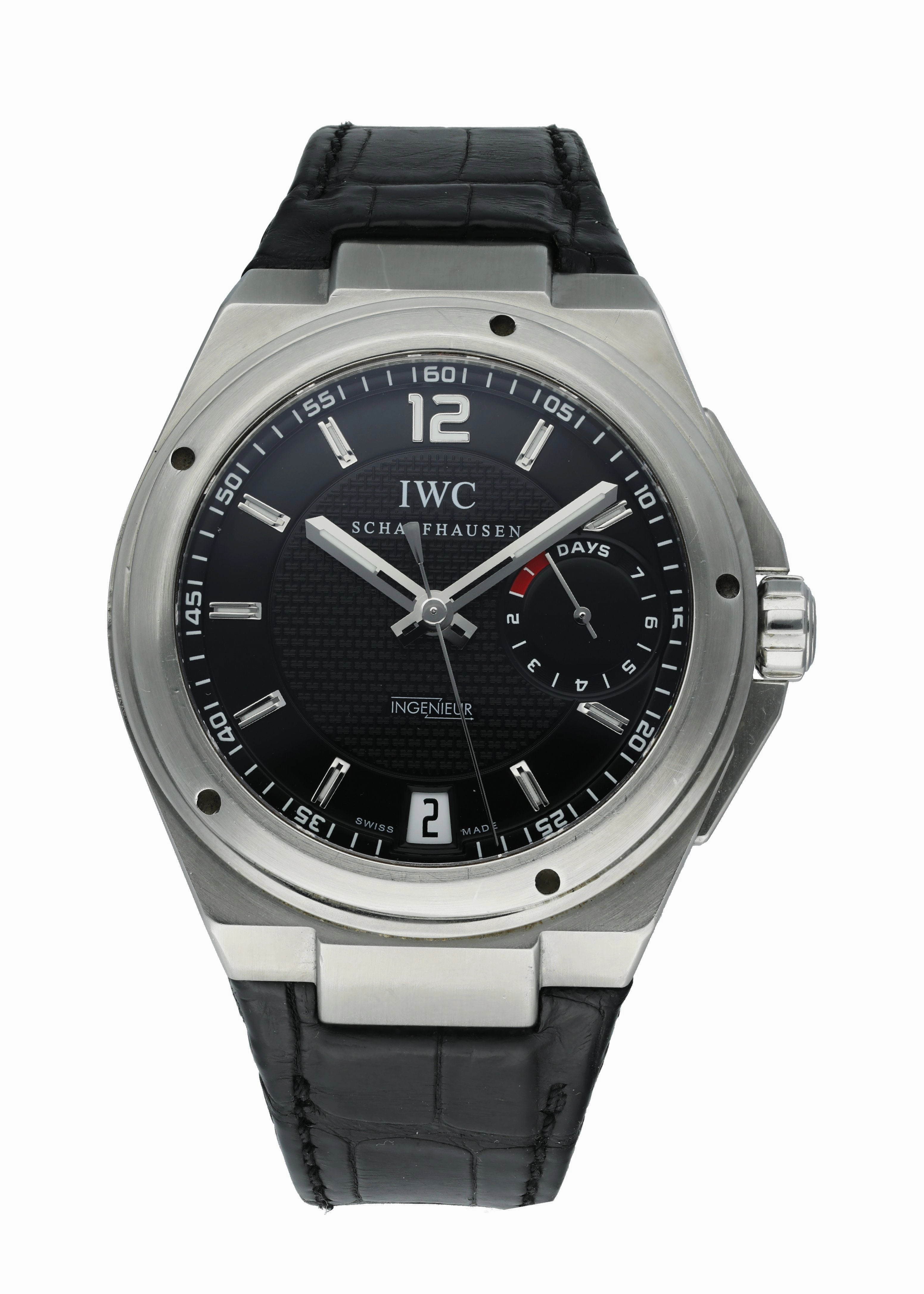 IWC Ingenieur IW500501 7 Day Mens Watch With Papers