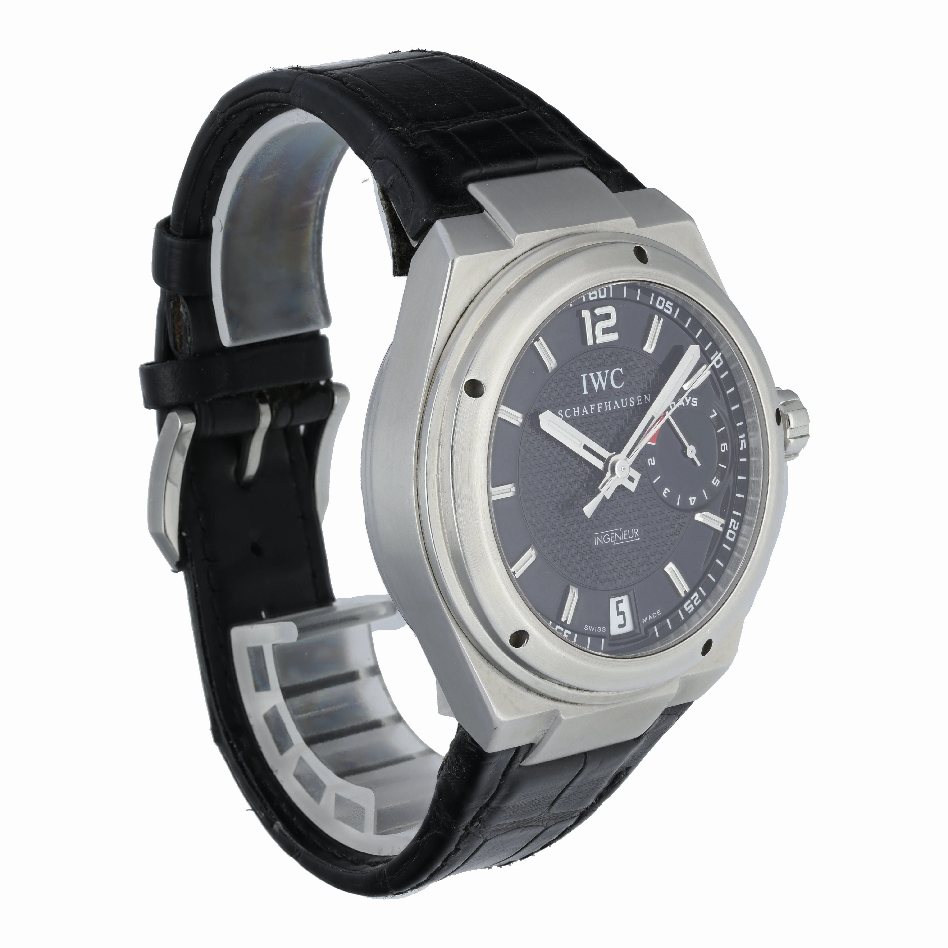 IWC Ingenieur IW500501 7 Day Mens Watch With Papers