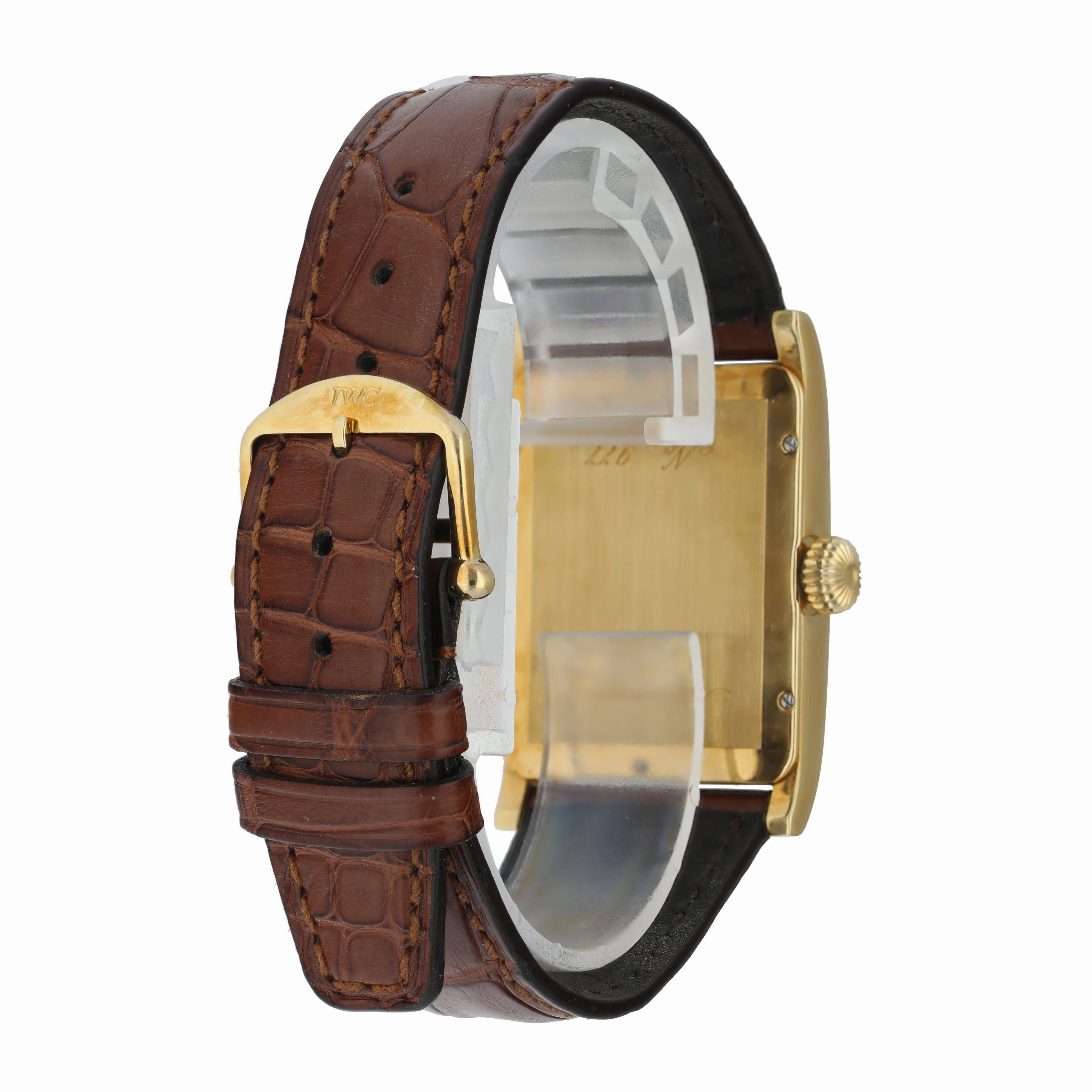 IWC Novecento IW3545 Yellow Gold Perpetual calendar Mens Watch