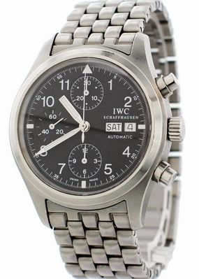 IWC Pilot Der Flieger Chronograph IW3706 Mens Watch