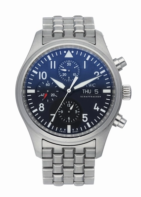 IWC Pilot IW3777 Day Date Mens Watch
