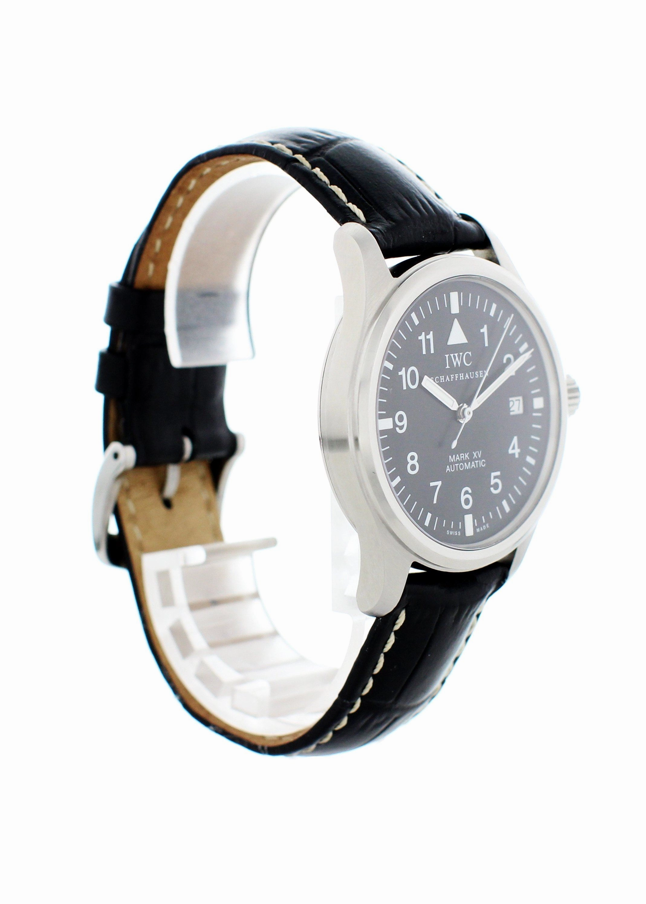 Iwc Pilot Mark XV IW325311 Mens Watch Box Papers